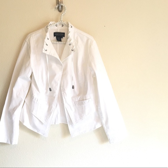 New Crisp Clean White Jacket - Picture 2 of 4